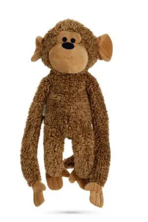 Beeztees Pluche Jungle Aap Vik Bruin 40 cm Veilige Betaling